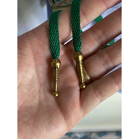 vintage upcycled BMW stripe sports car streetwear kidcore bolo tie lariat tie - Picture 6 of 6